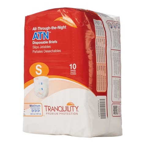 Tranquility ATN Adult Incontinence Brief S Heavy Absorbency Overnight
