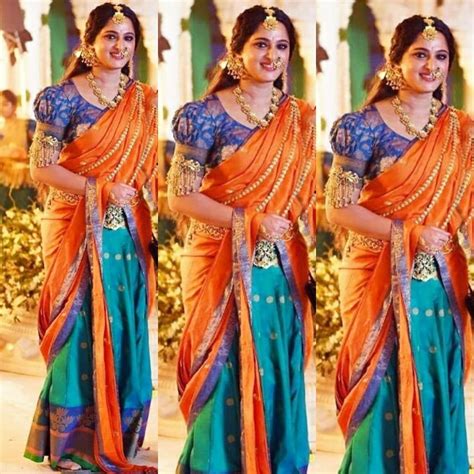 She is one of the few actress who looks amazing in saree. 410 Likes, 4 Comments - Anushka Shetty😍😘 (@anushka_sweety ...