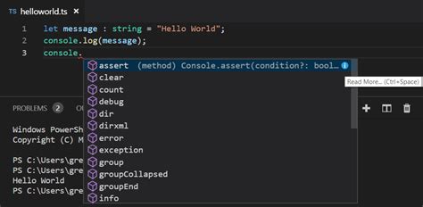 TypeScript Tutorial With Visual Studio Code