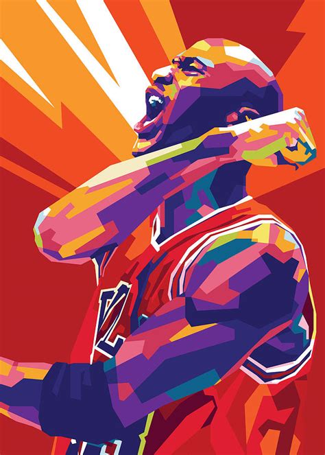 Michael Jordan Digital Art By Gilang Bogy Pixels