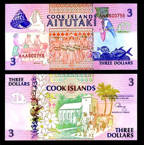 305 results for 3 dollar bill. Paper Money - Australia and Oceania: COOK ISLANDS 3 DOLLAR ...