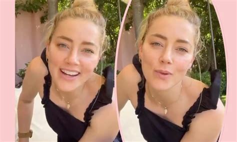 Amber Heard Returns To Instagram While Living Her Best Life At Film