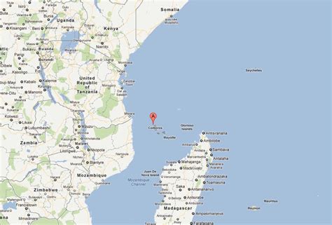 You can change this and find out more by following this link. Comoros Map