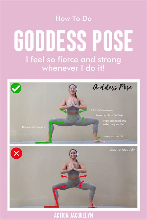 Goddess Yoga Pose Tutorial Yoga For Flexibility Yoga For Toning