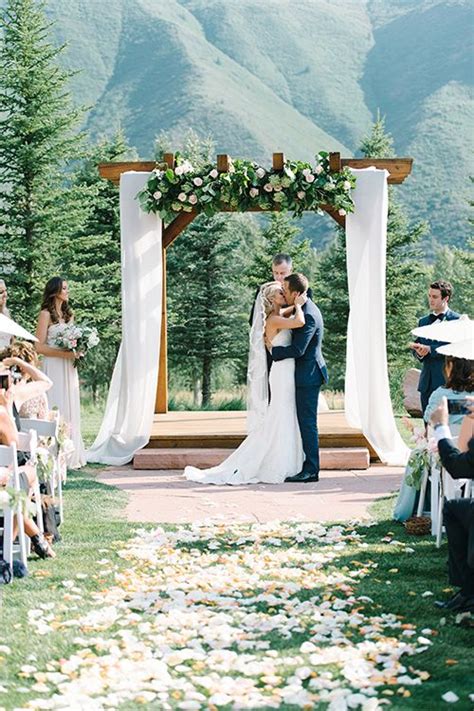 A Fresh Summer Wedding Nestled In The Mountains Of Aspen