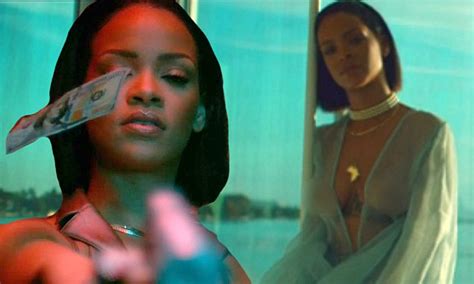 Rihanna Wears A See Through Negligee In Racy New Video Needed Me
