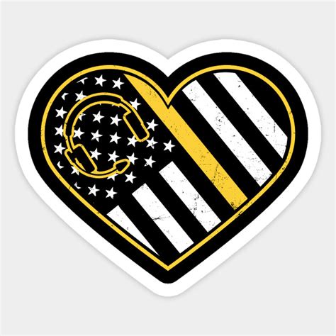 911 Dispatcher Shirt Patriotic Us Heart Flag T 911