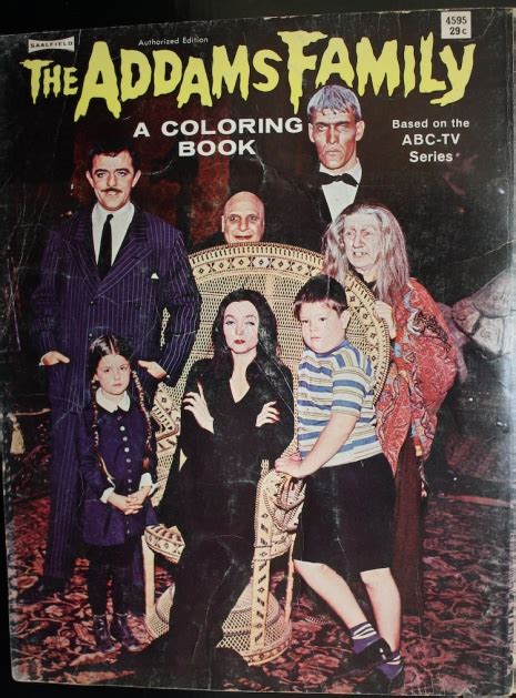 Witty and macabre Addams Family coloring book from 1965 | Dangerous Minds