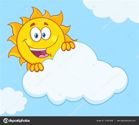 Happy Summer Sun Mascot Cartoon — Stock Vector © Hittoon 141921626