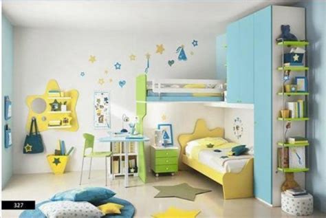 Paint the walls pastel yellow if you want the bedroom to look cheerful but still feel relaxing and tranquil. Kids Bedroom Solution for a Minimal Spaced House | Modernholic