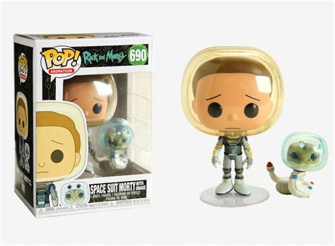 Hot Seller Funko Pop Animation Rick And Morty Space Suit Morty With