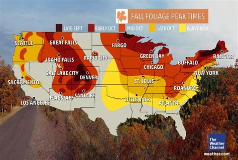 Plan Your Autumn Camping Trip Around These Peak Fall Colors Dates