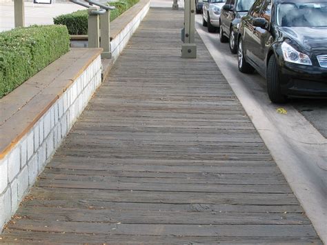 Wooden Sidewalks In Old Town Temecula Very Comfortable To Miheco