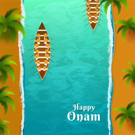 Premium Vector Onam Festival Celebration Concept Happy Onam Onam