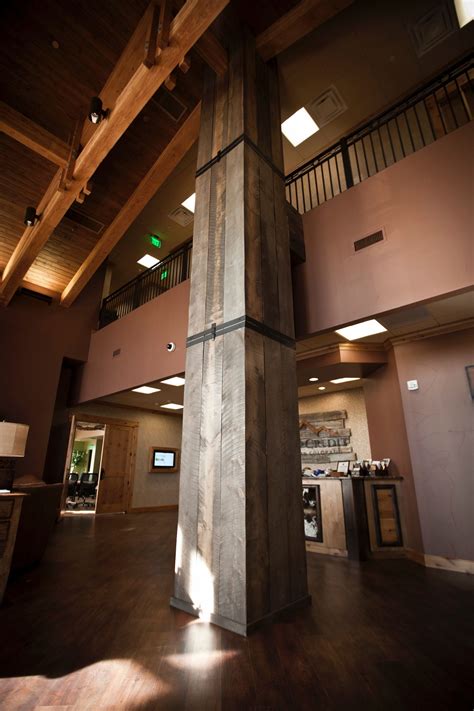 Wood Wrapped Column Example House Redesign Indoor Columns Wood Columns