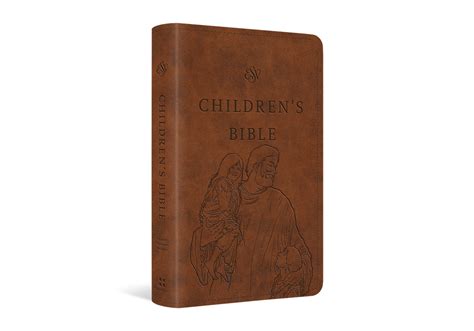 Esv Childrens Bible Trutone® Brown Let The Children Come Design