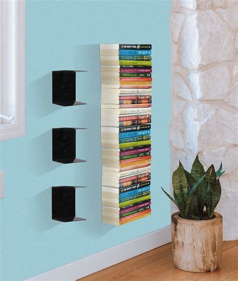 These Heavy Duty Invisible Bookshelves That Keep All Your Books In One