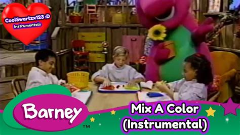 Barney Mix A Color Instrumental Youtube