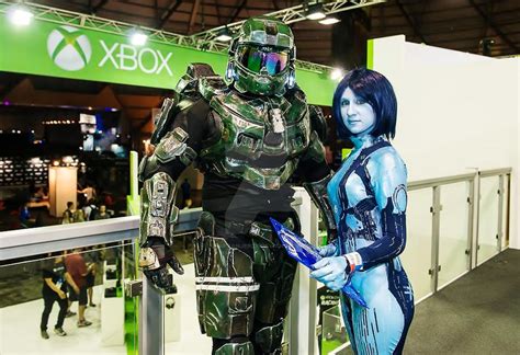 Master Chief And Cortana Cosplay By Spartanjenzii On Deviantart
