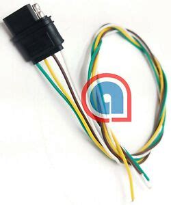 book 4 prong wiring harness diagram. 4-Way Flat 2 feet 24 in Trailer Light 4 Pin Wiring Harness ...