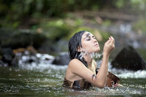 Bathing In The River Bali Beautiful Vietnam Dress Clothes For Women