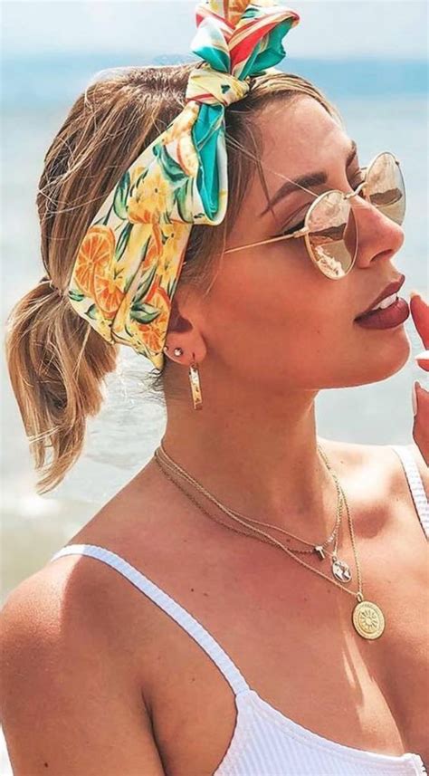 Fabulous Ways To Wear A Scarf And Hair Pin In Your Hair 2020 Colourful