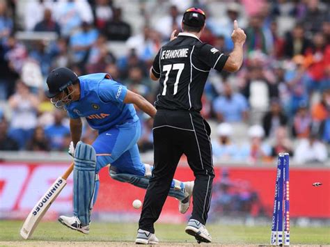 Ms Dhoni Run Out Sparks Debate On Twitter Over Legality Of Delivery Cricket News