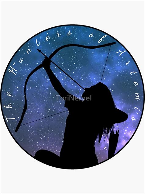 The Hunters Of Artemis Sticker For Sale By Torinerpel Redbubble