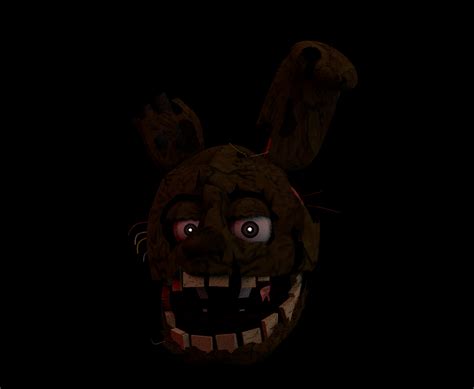 Blender Fnaf Springtrap Head Ultimate By Infernoartsblender On