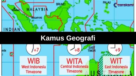 3 Pembagian Waktu Di Indonesia Dan Daerahnya WIB WITA WIT