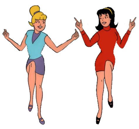 Betty And Veronica Is Dancing By Maxamizerblake On Deviantart