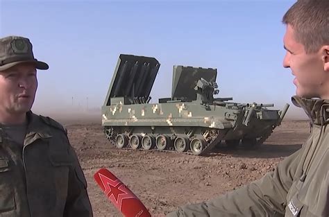 Russia Unveiled New Self Propelled Mine Clearing Rocket System Newsarmy