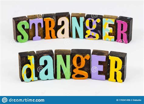 Stranger Danger Children Child Awareness Unknown People