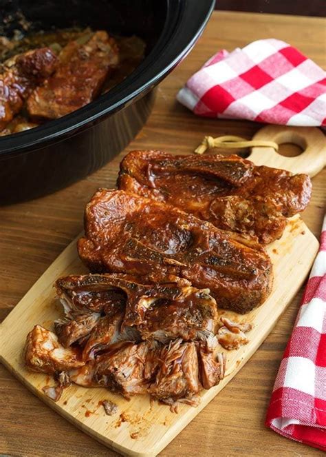 Easy Slow Cooker Bbq Country Style Ribs Recipe Recipe Crockpot