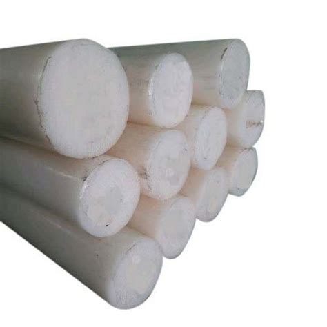 White Round Nylon Bar Size 10 50 Mmdiameter At Rs 70kg In Chennai