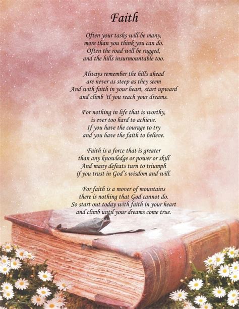 Inspirational Poem Faith