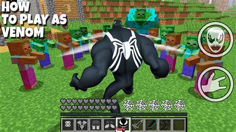 How To Save Village From Venom In Minecraft Ultimate Venom Symbiote