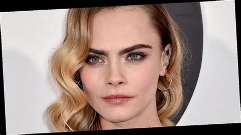 Cara Delevingne Dyed Her Hair Brown And Admits Blondes Have More Fun But Brunettes