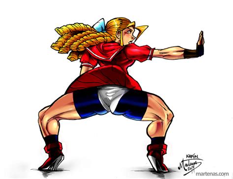 Street Fighter Alphas Karin By Martenas On Deviantart