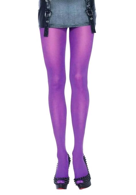 Purple Womens Tights