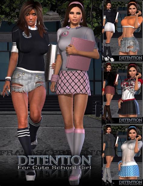 Detention For Cute School Girl Daz3d And Poses Stuffs Download Free