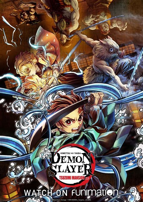 Demon Slayer Kimetsu No Yaiba Tsuzumi Mansion Arc 2021 Кінобаза