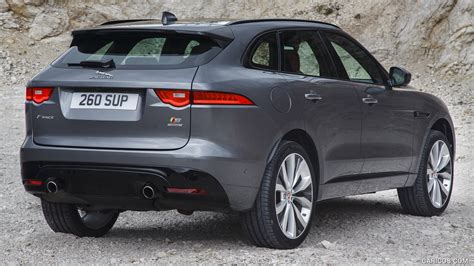 Polaris white is truly white with no beige or silver hints that you get with some other options. 2017 Jaguar F-PACE S (Color: Ammonite Grey) - Rear | HD ...