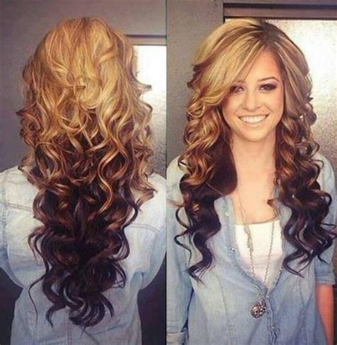 Two tone hair color splash is a great way for you to dip your toes into the hair coloring party. Two Tone Hairstyles For Long Hair