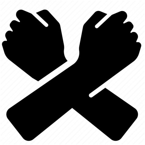 Ban Cross Gesture Hand No Reject Sign Icon Download On Iconfinder