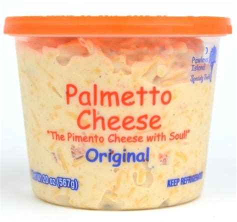 Palmetto Cheese Original Homestyle Pimento Cheese Spread 20 Oz Kroger