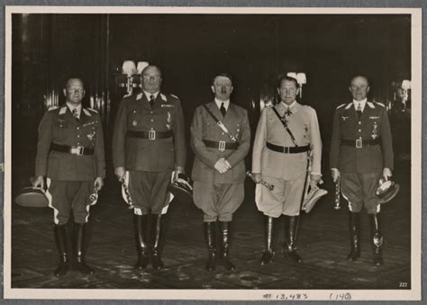 At A Special Reception The Führer Presented The Air Forces Field