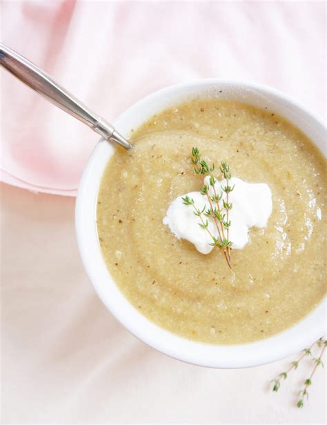Haute And Healthy Living Creamy Cauliflower Soup Haute And Healthy Living
