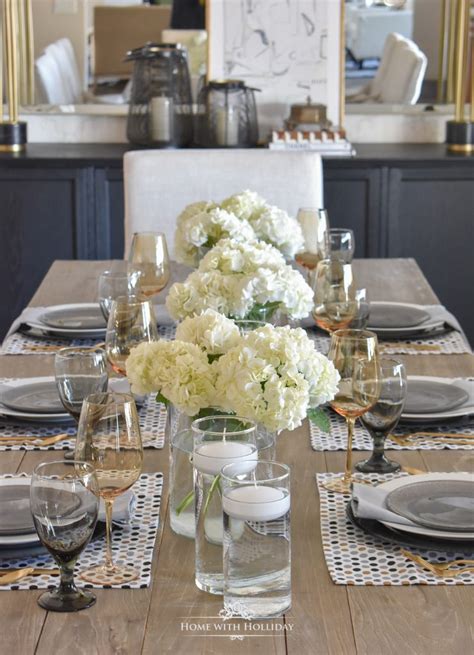 Easy And Elegant Inexpensive Centerpiece Home With Holliday