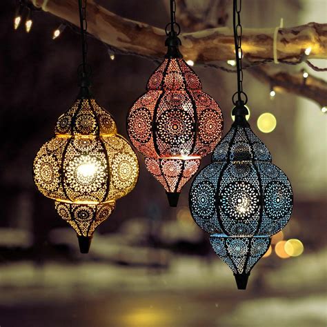 Valentines Oriental Pendant Arabian Moroccan Ceiling Light Hanging
